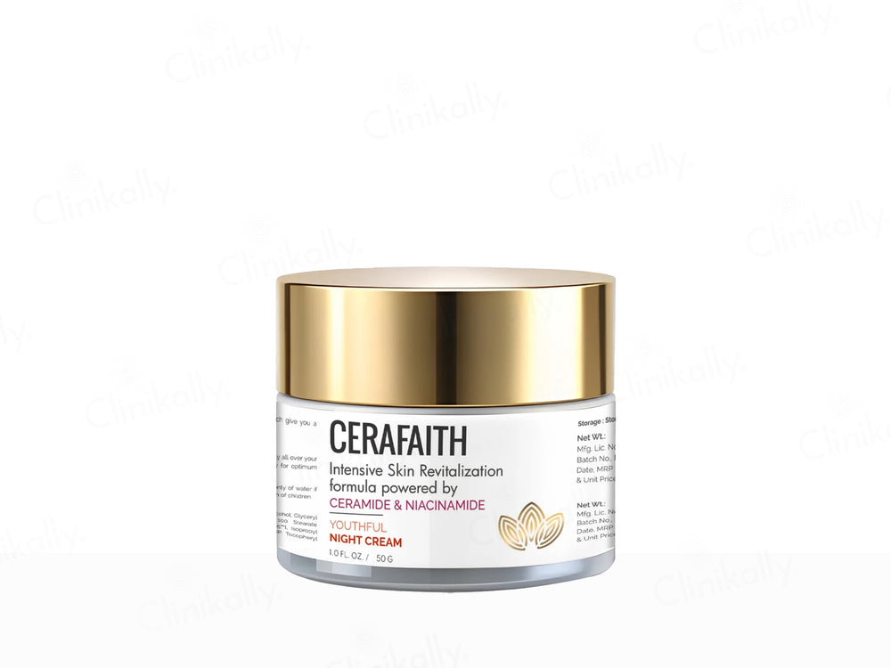 Cerafaith Ceramide & Niacinamide Youthful Night Cream