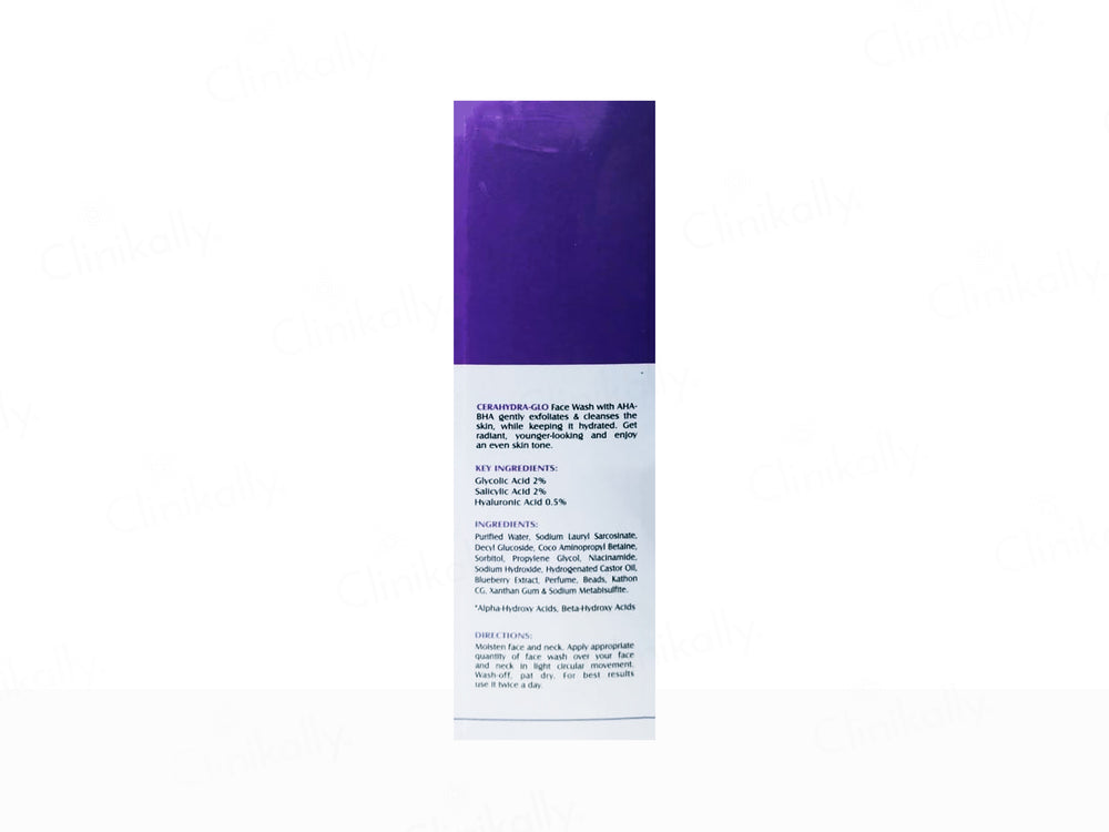 Cerahydra Glo Face Wash Gel