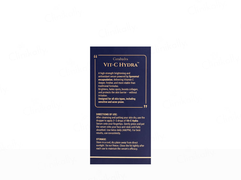Cerahydra Vit-C Hydra Liposomal Vitamin C Face Serum