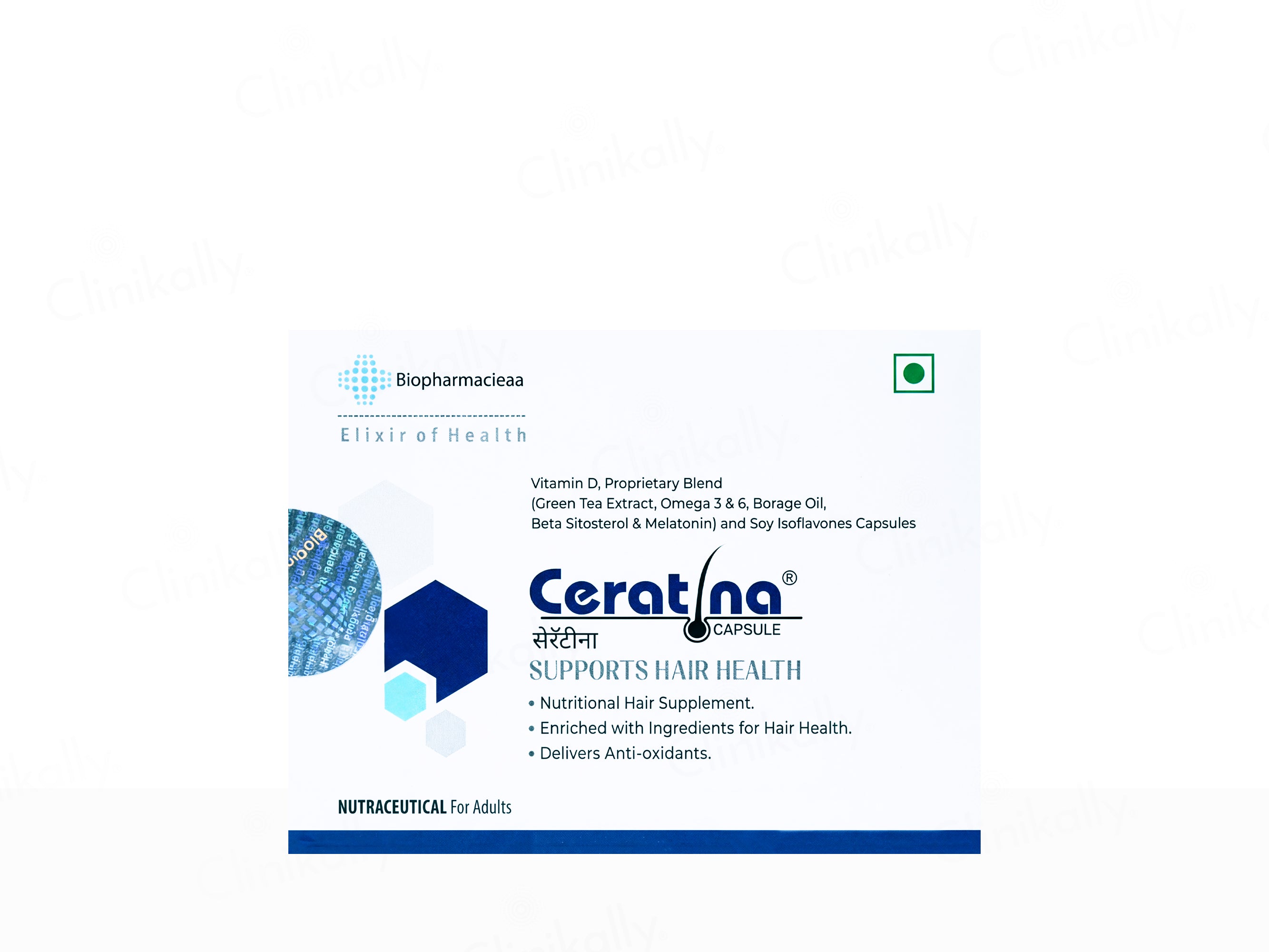 Ceratina Nutritional Hair Supplement Capsule
