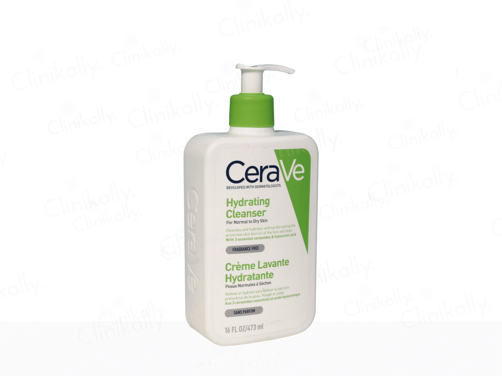 CeraVe Hydrating Cleanser for Normal to Dry Skin - Clinikally