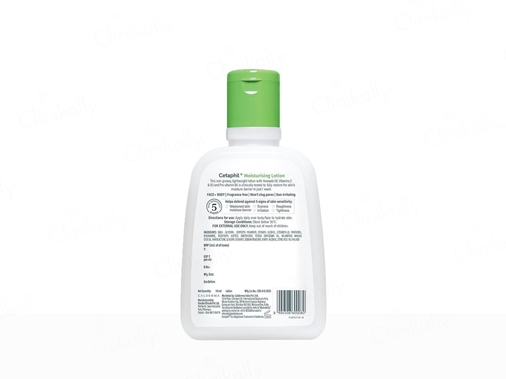Cetaphil Moisturising Lotion (Normal to Combination, Sensitive Skin)