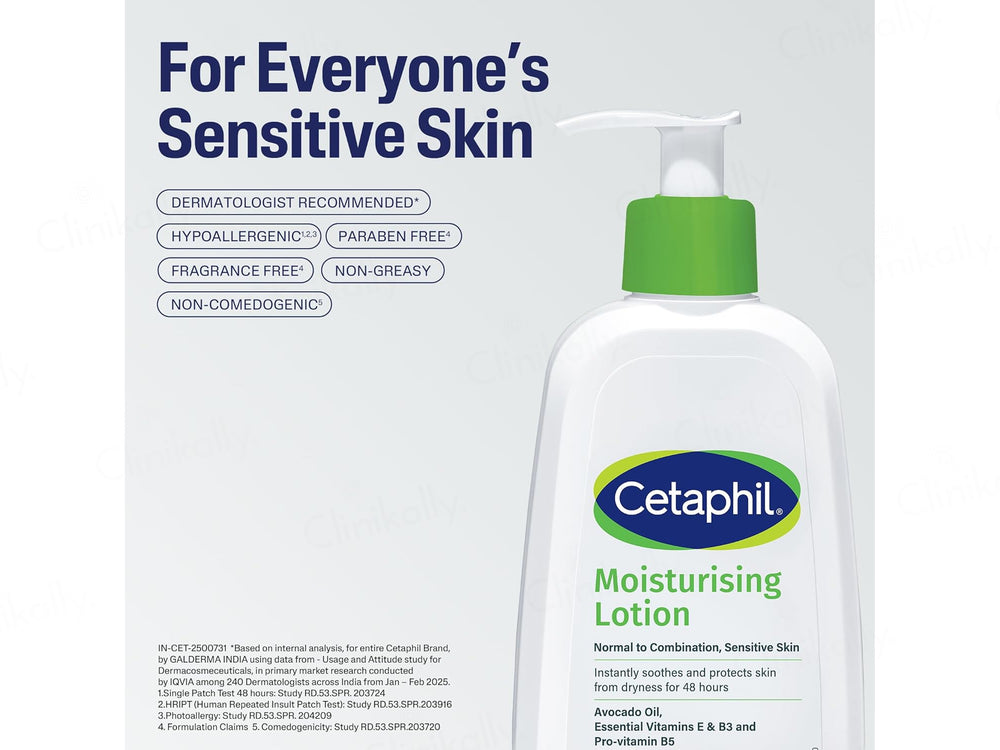Cetaphil Moisturising Lotion (Normal to Combination, Sensitive Skin)