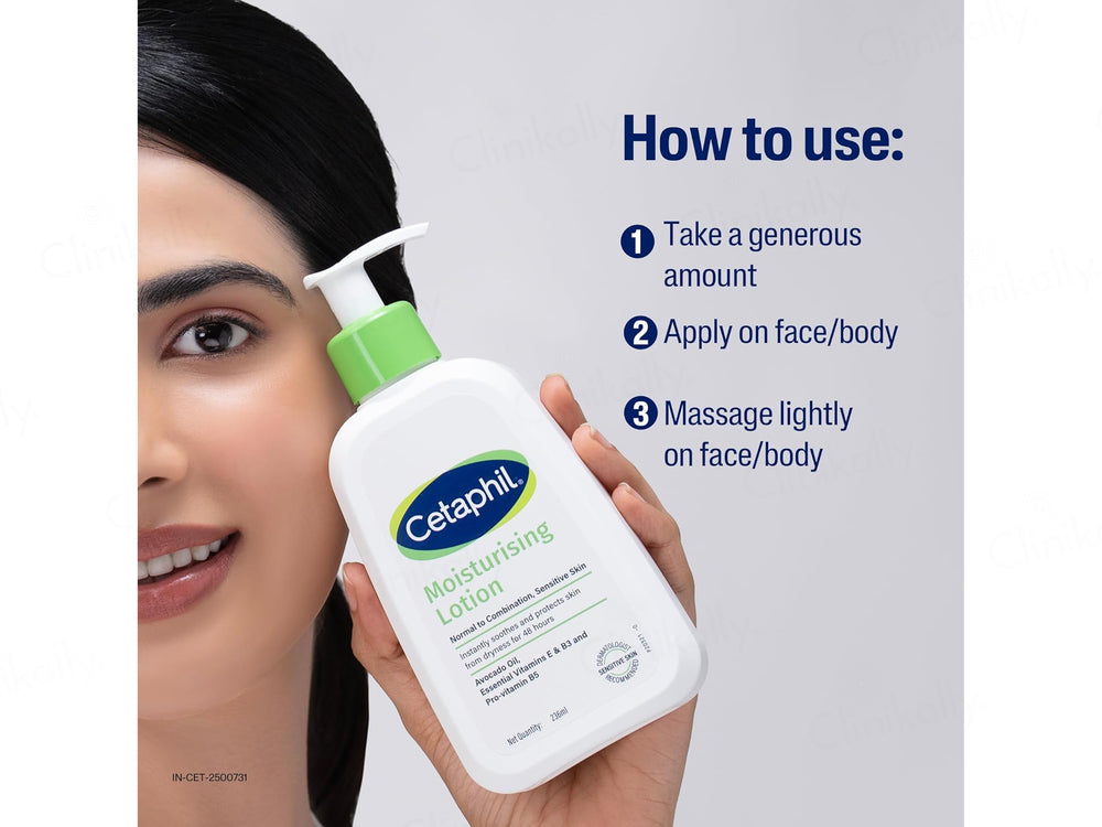Cetaphil Moisturising Lotion (Normal to Combination, Sensitive Skin)