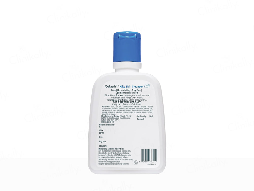 Cetaphil Oily Skin Cleanser