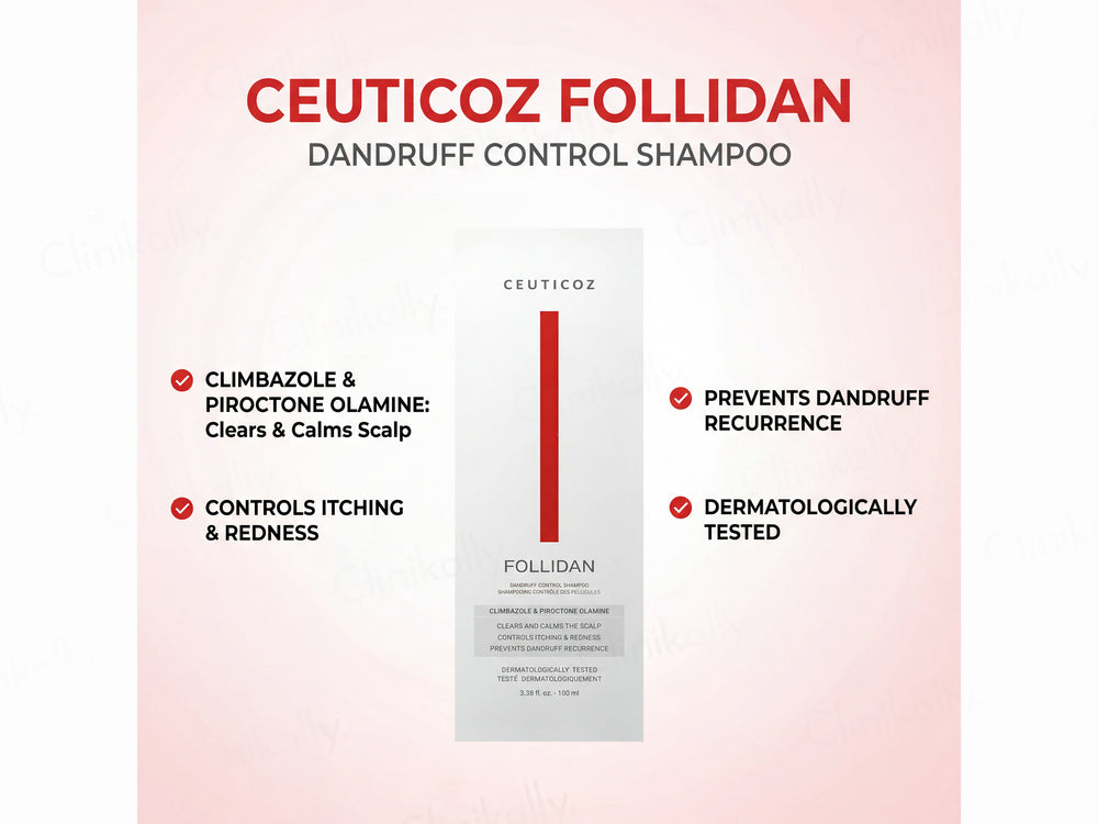 Ceuticoz Follidan Anti Dandruff Shampoo