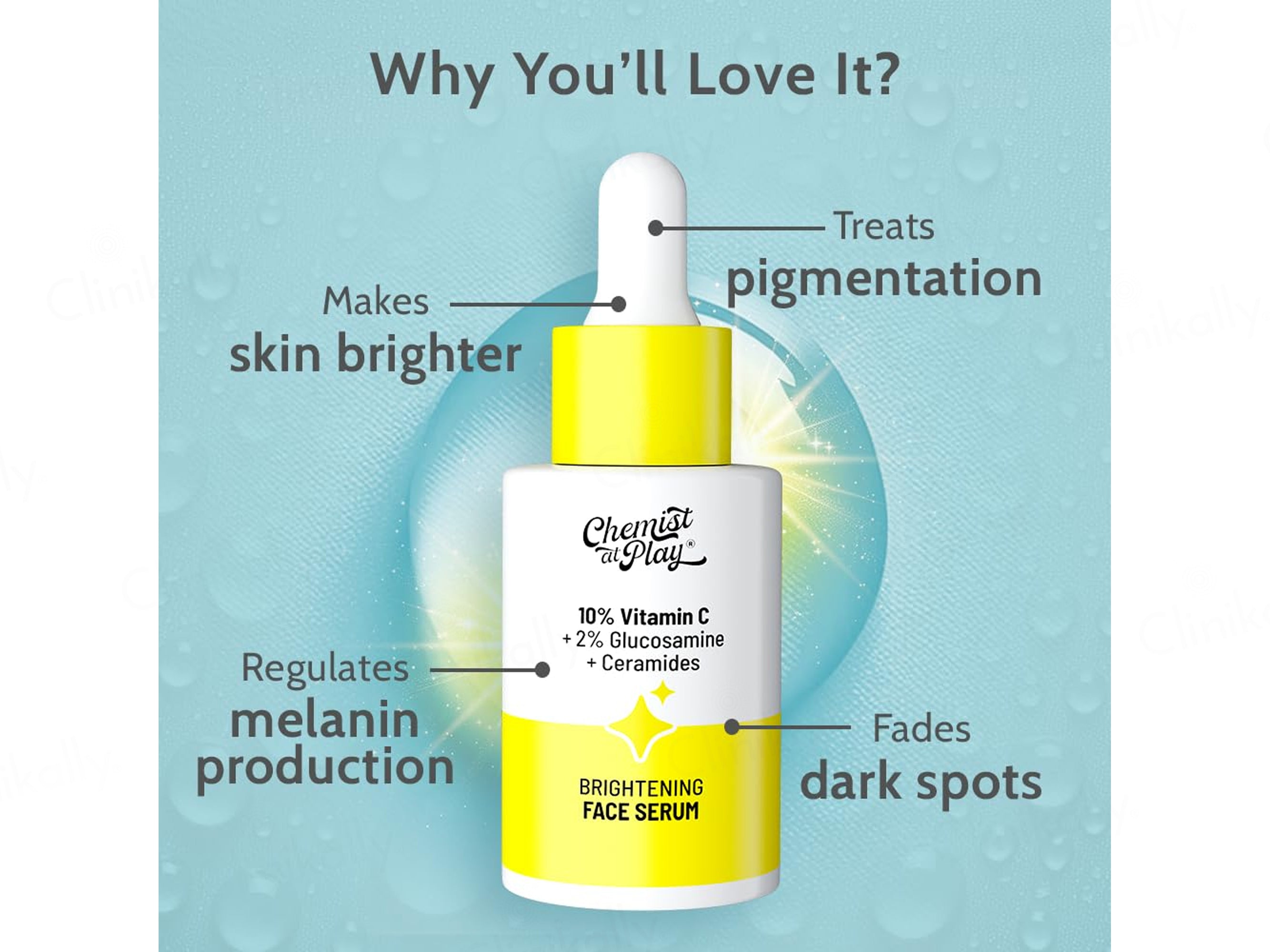 Chemist At Play 10% Vitamin C Brightening Face Serum