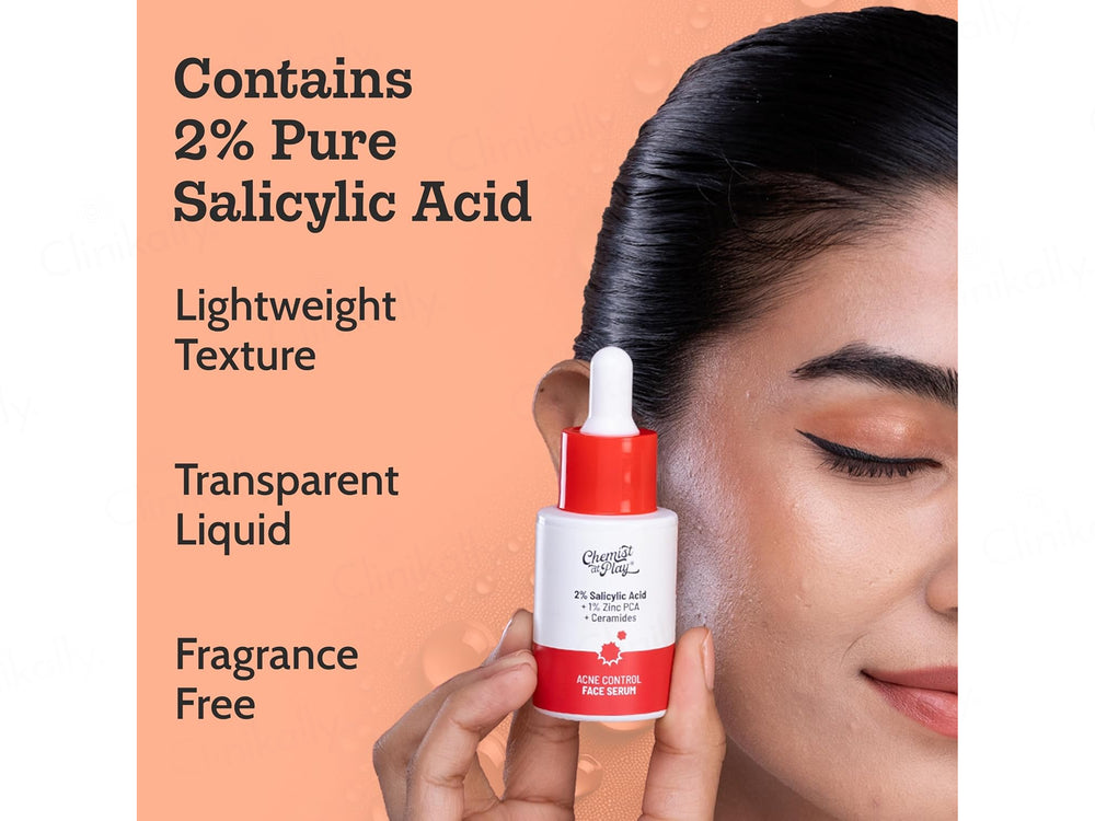 Chemist At Play 2% Salicylic Acid Acne Control Face Serum
