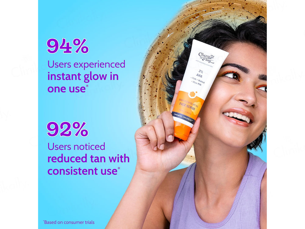 Chemist At Play 3% AHA Gentle Exfoliating Face Scrub