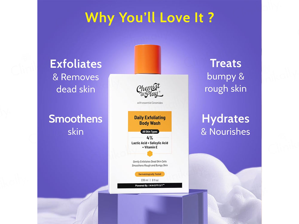 Chemist At Play 4% Daily Exfoliating Body Wash