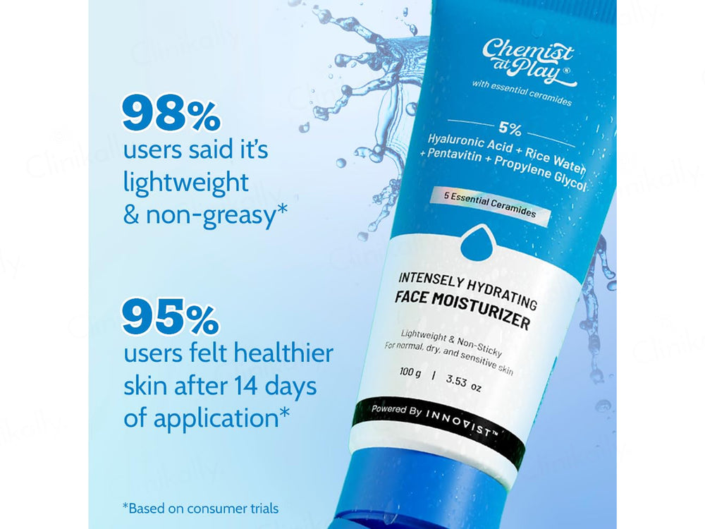 Chemist At Play 5% Hyaluronic Acid Intensely Hydrating Face Moisturizer