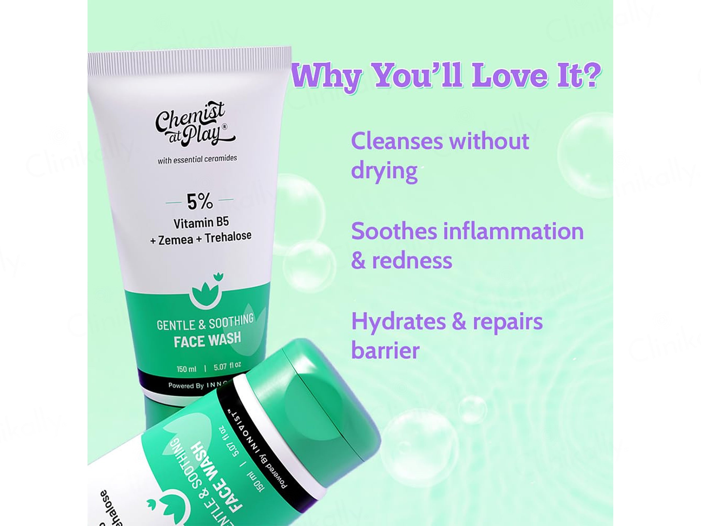 Chemist At Play 5% Vitamin B5 Gentle & Soothing Face Wash