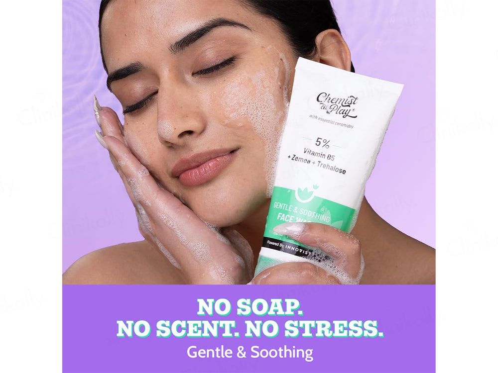 Chemist At Play 5% Vitamin B5 Gentle & Soothing Face Wash