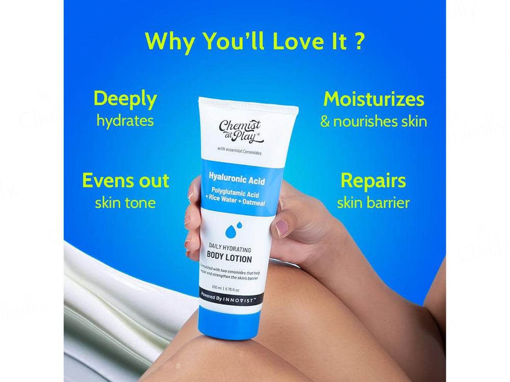Chemist At Play Hyaluronic Acid Daily Hydrating Body Lotion