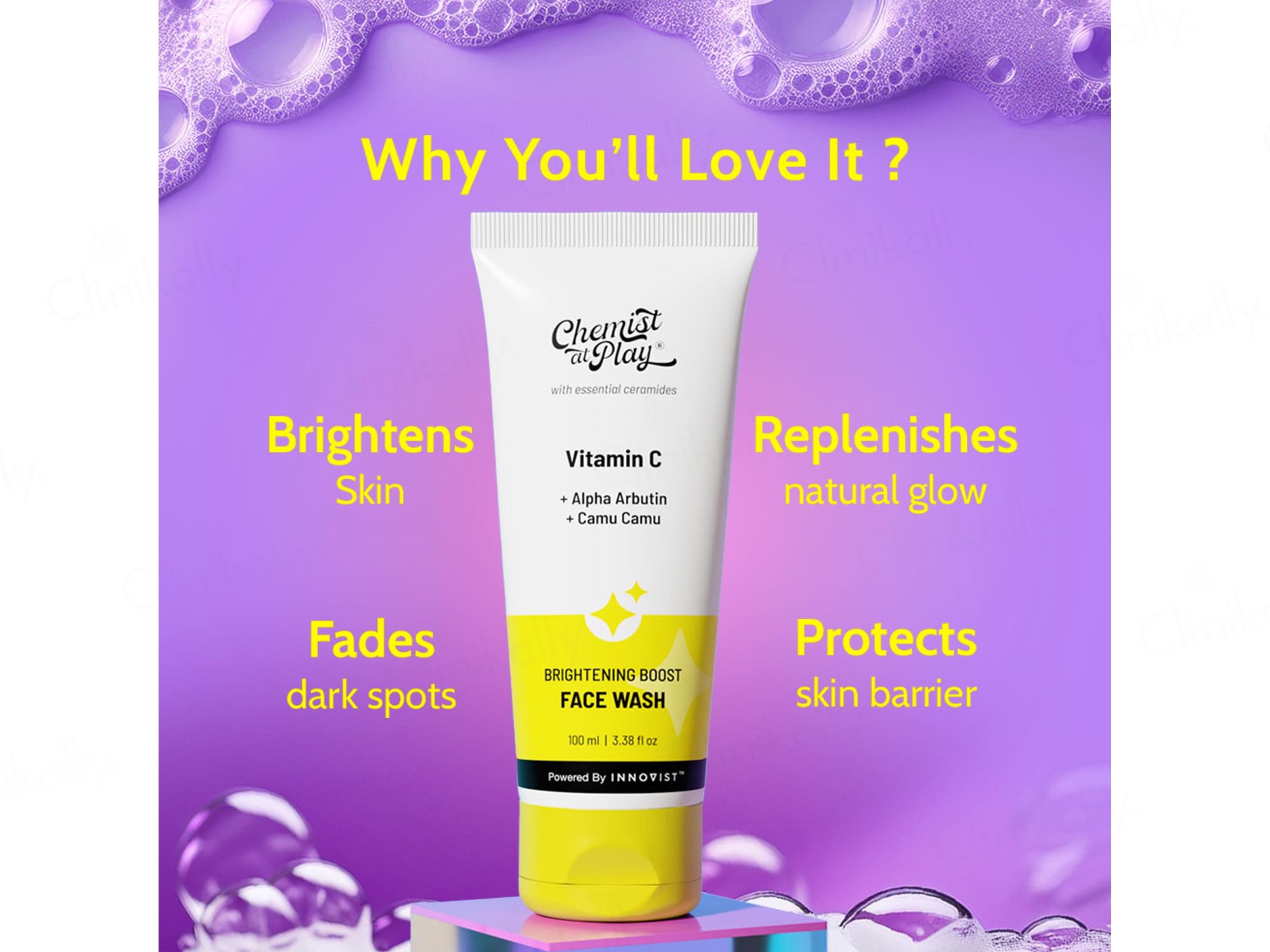 Chemist At Play Vitamin C Brightening Boost Face Wash