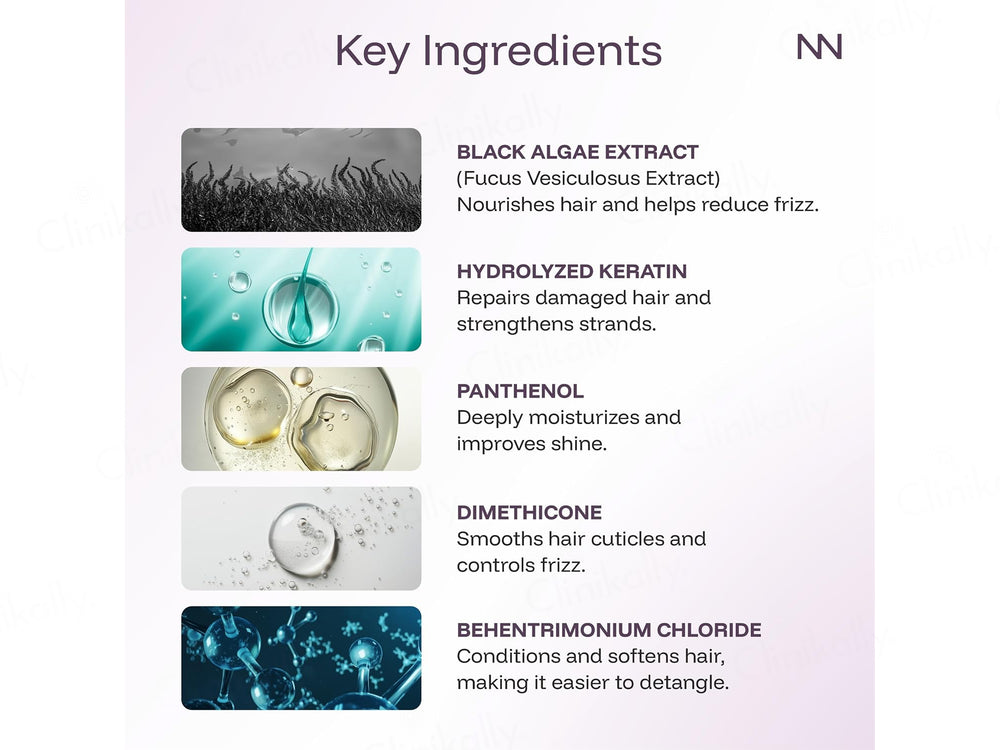 Cincinnus Black Algae Extract Frizz Repair Hair Mask