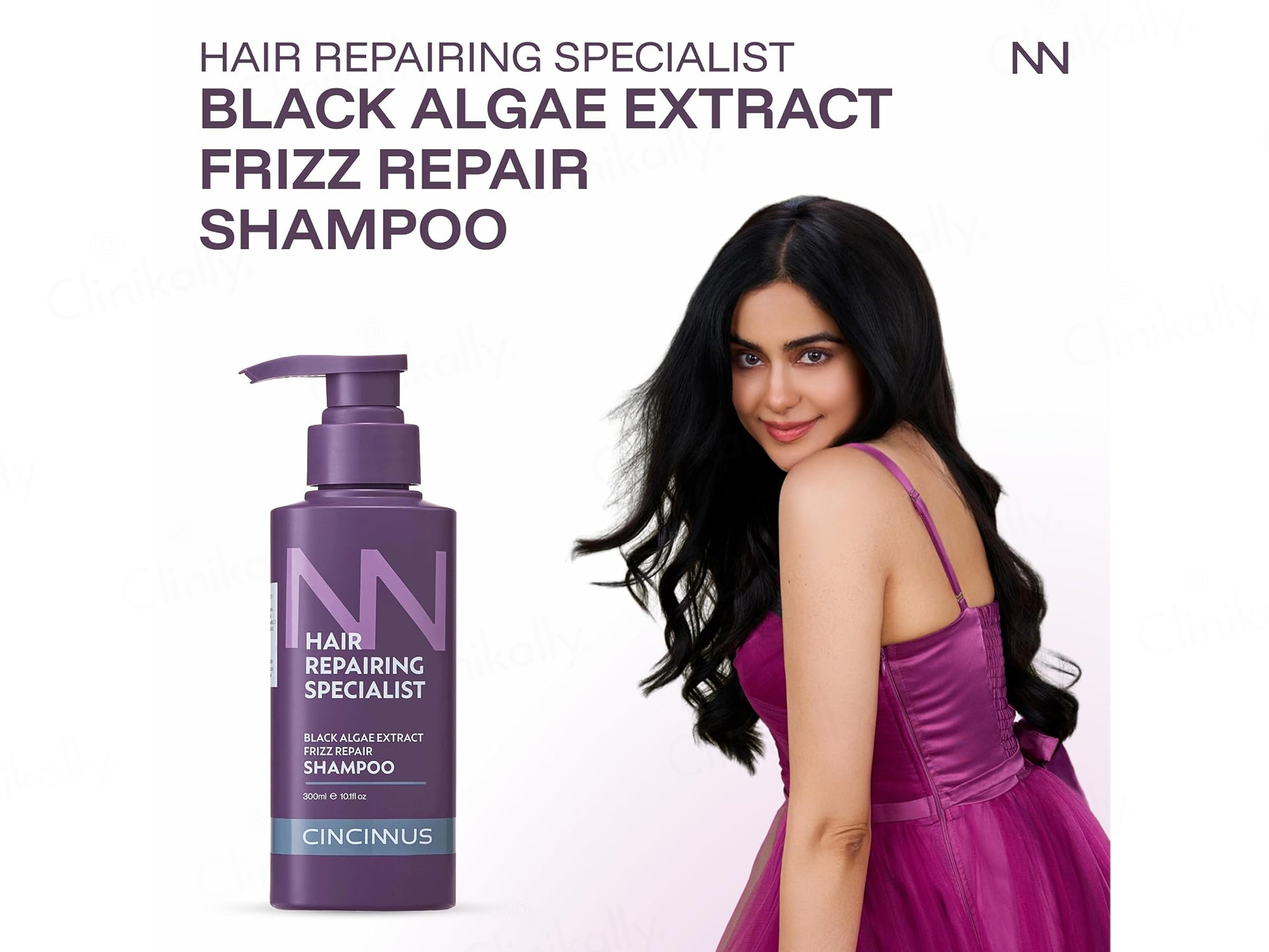 Cincinnus Black Algae Extract Frizz Repair Shampoo