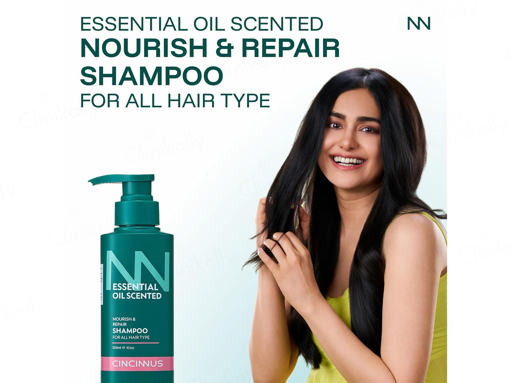 Cincinnus Essential Oil Scented Nourish & Repair Shampoo
