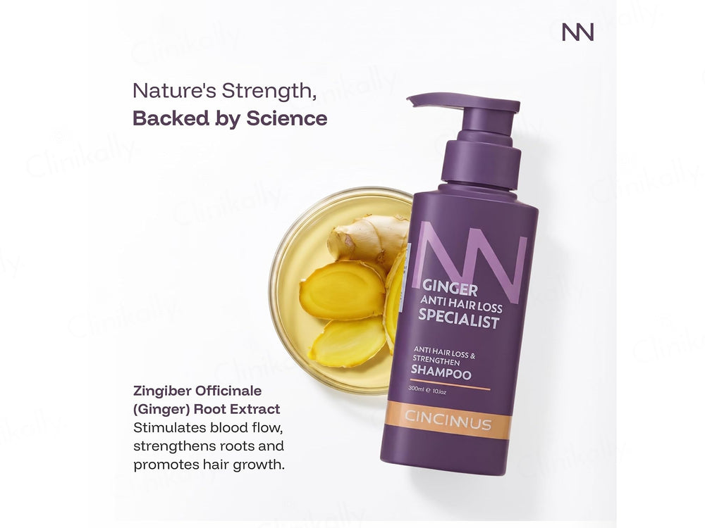 Cincinnus Ginger Anti Hair Loss & Strengthen Shampoo