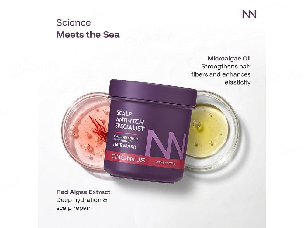 Cincinnus Red Algae Extract Anti Dandruff Hair Mask