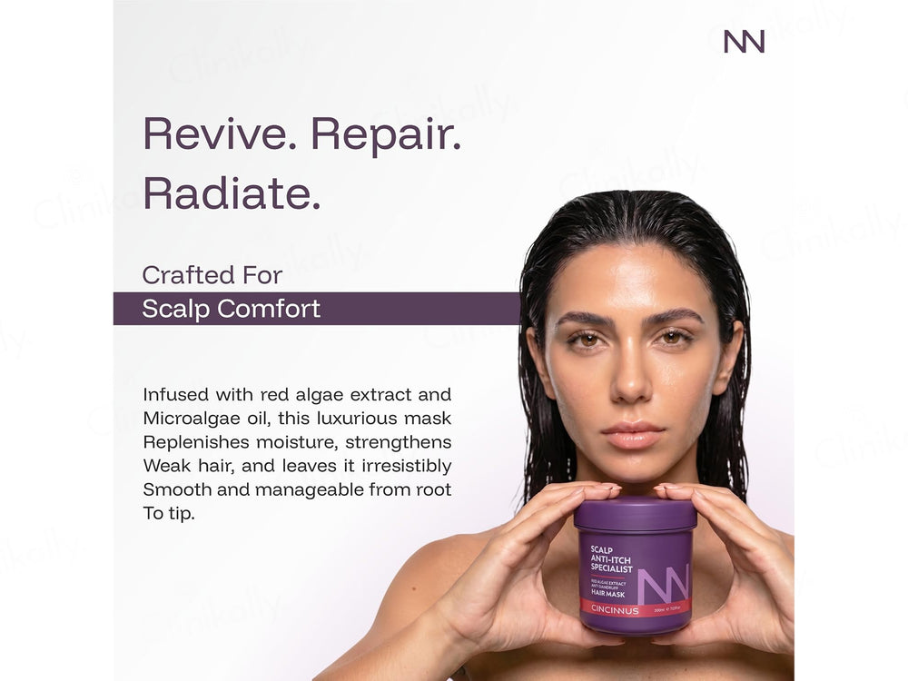 Cincinnus Red Algae Extract Anti Dandruff Hair Mask