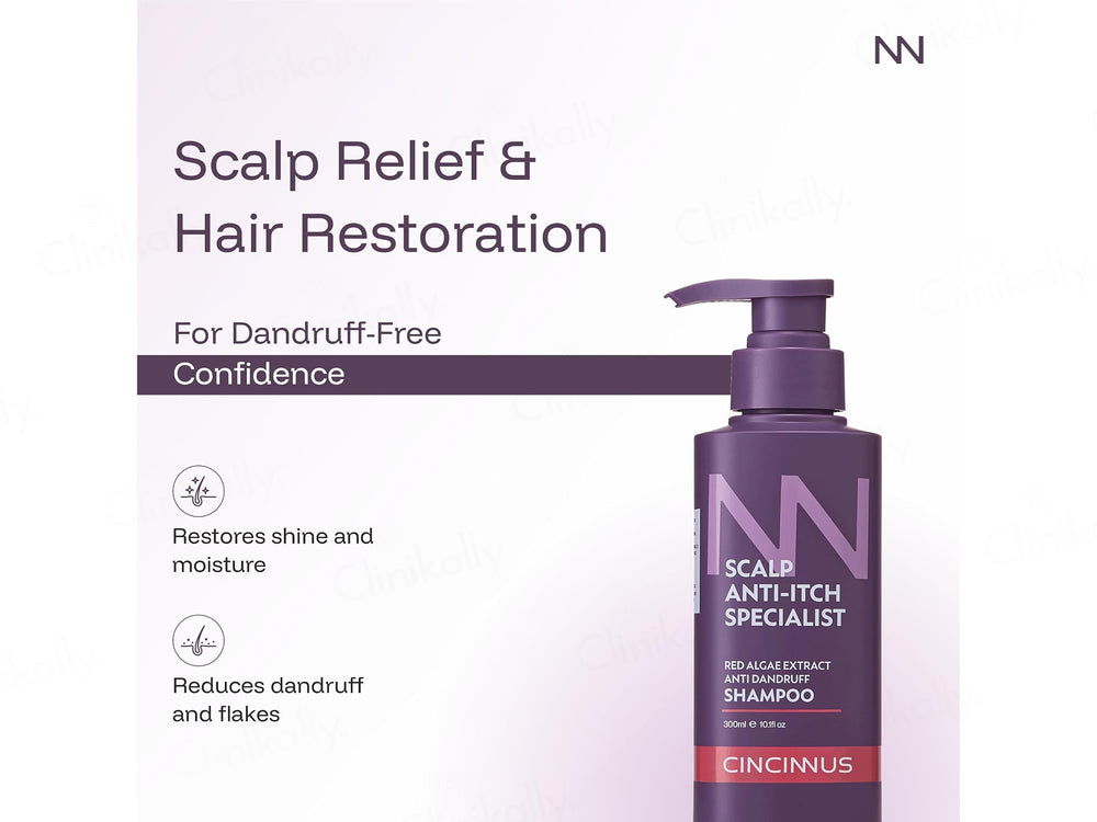 Cincinnus Red Algae Extract Anti Dandruff Shampoo