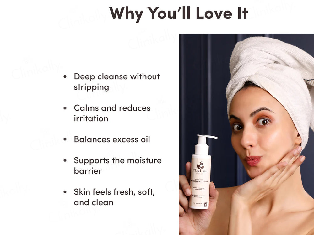 Claymi Miracle Hydrating and Brightening Gentle Face Cleanser