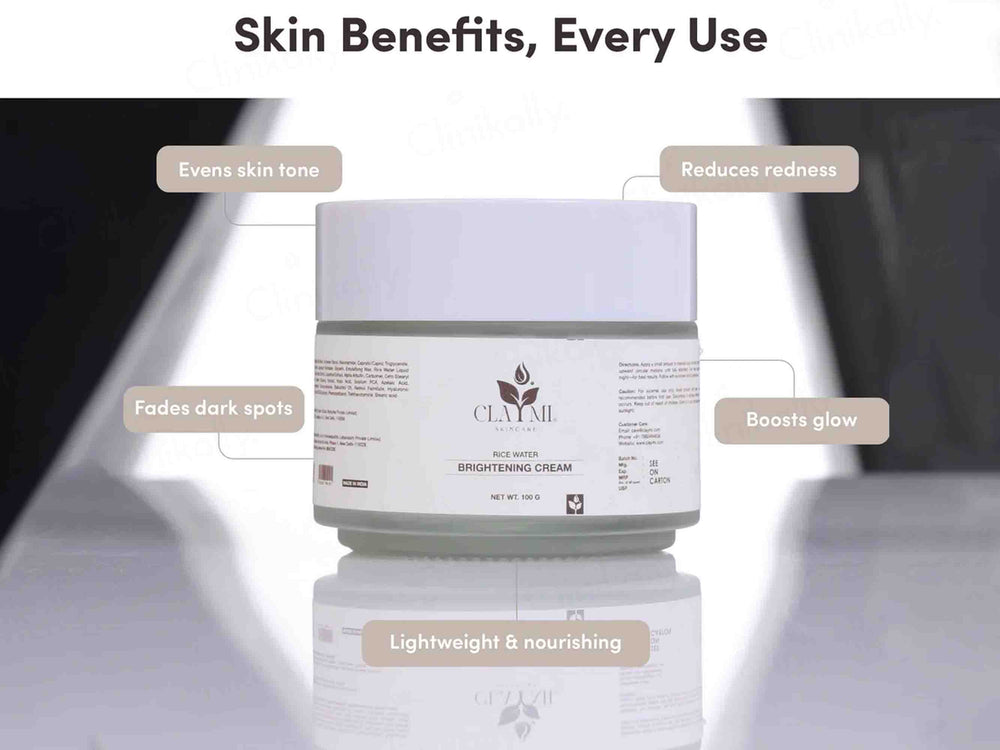 Claymi Rice Water Brightening Cream
