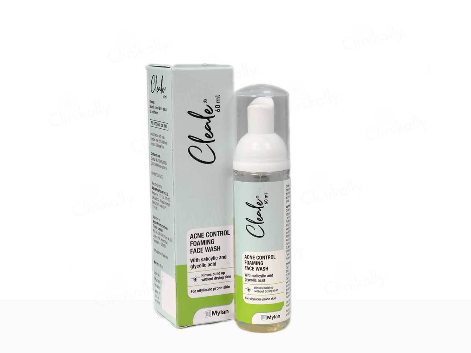 Cleale Acne Control Foaming Face Wash - Clinikally