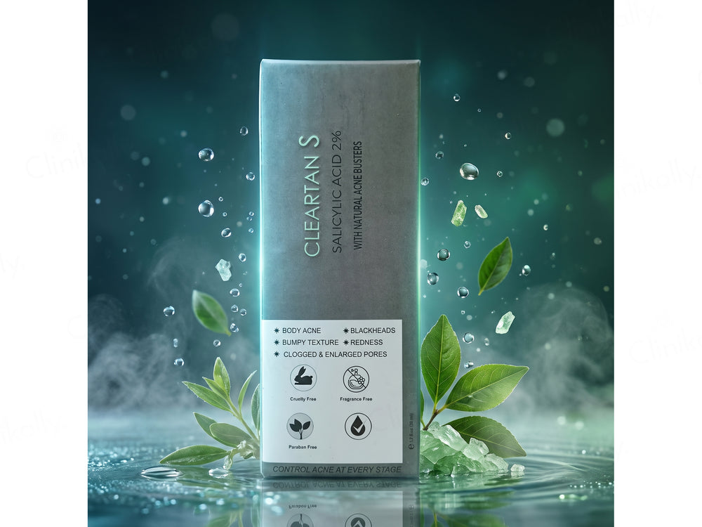 Cleartan S Salicylic Acid 2% Acne Body Spray