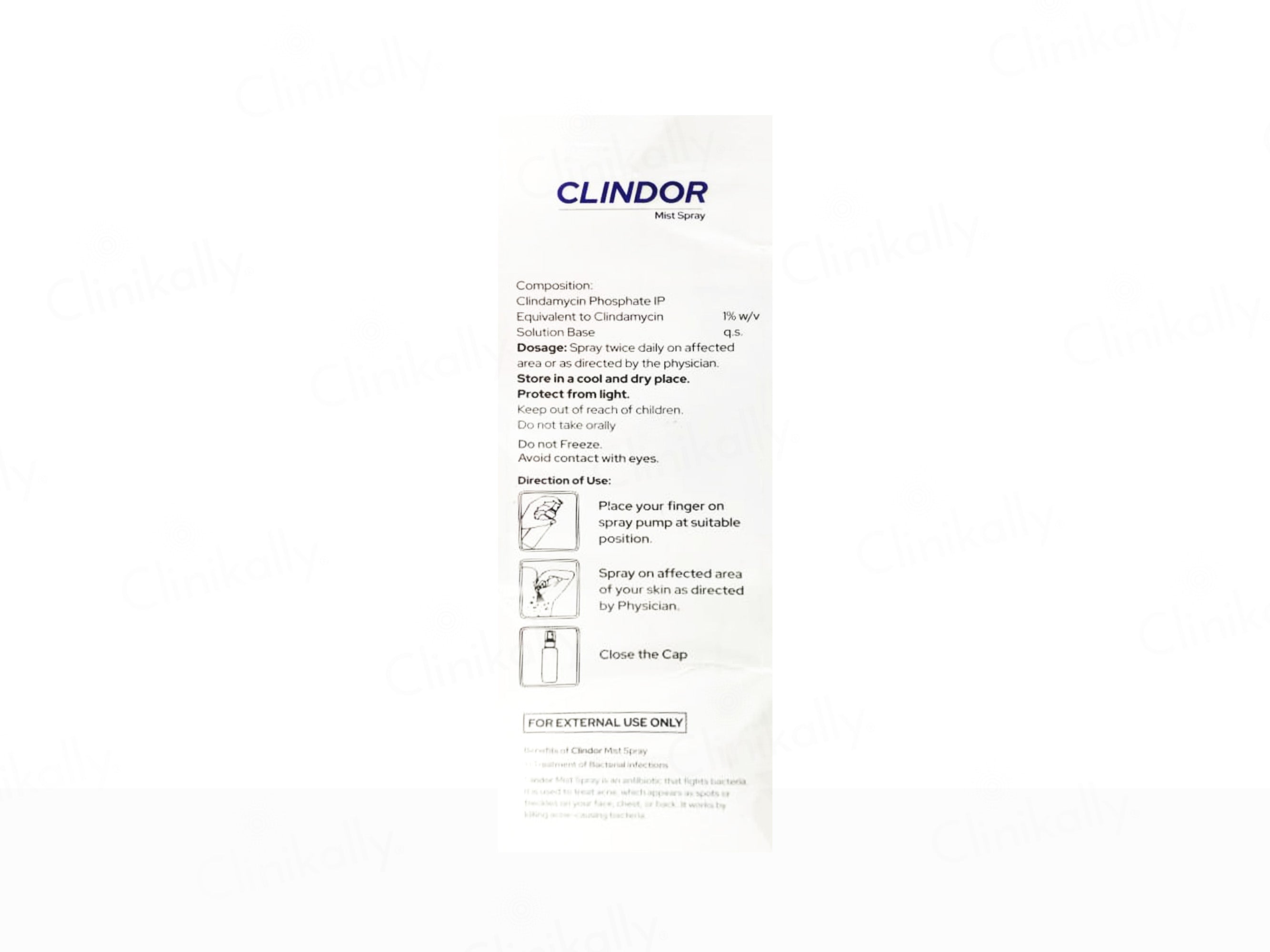 Clindor Mist Spray