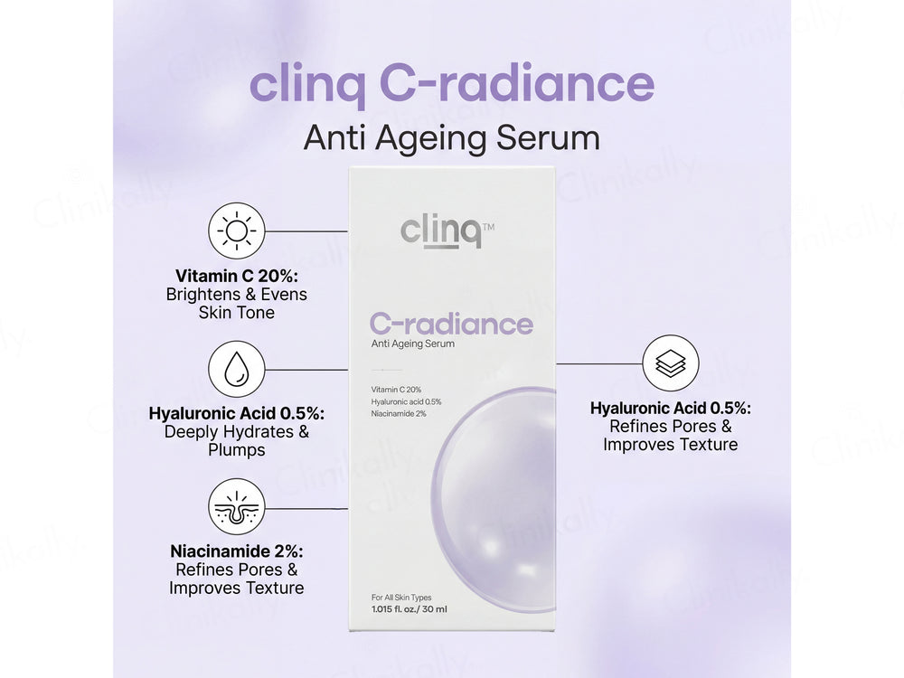Clinq C-Radiance Anti Ageing Face Serum