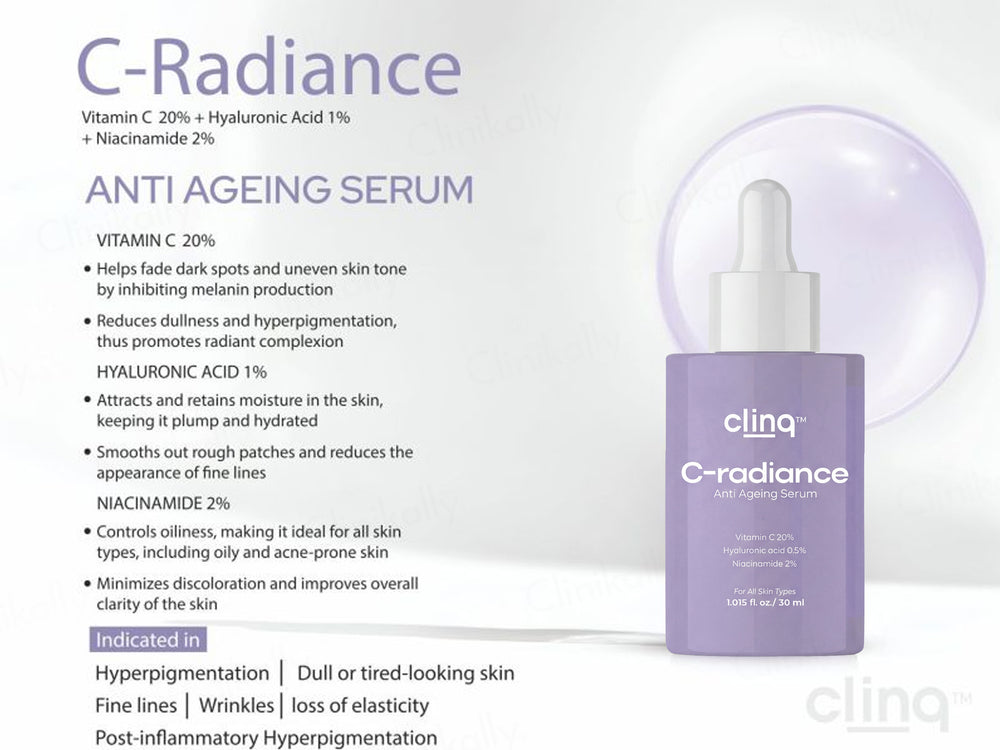 Clinq C-Radiance Anti Ageing Face Serum