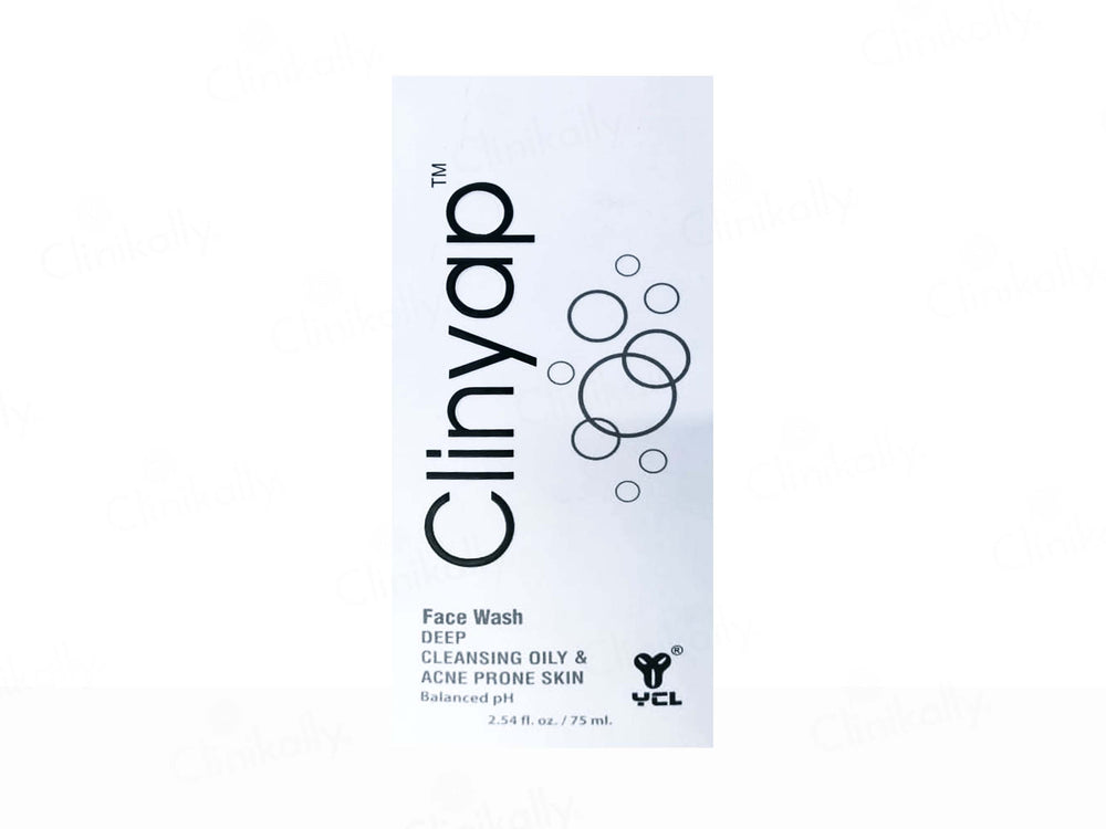 Clinyap Deep Cleansing Face Wash For Oily & Acne Prone Skin