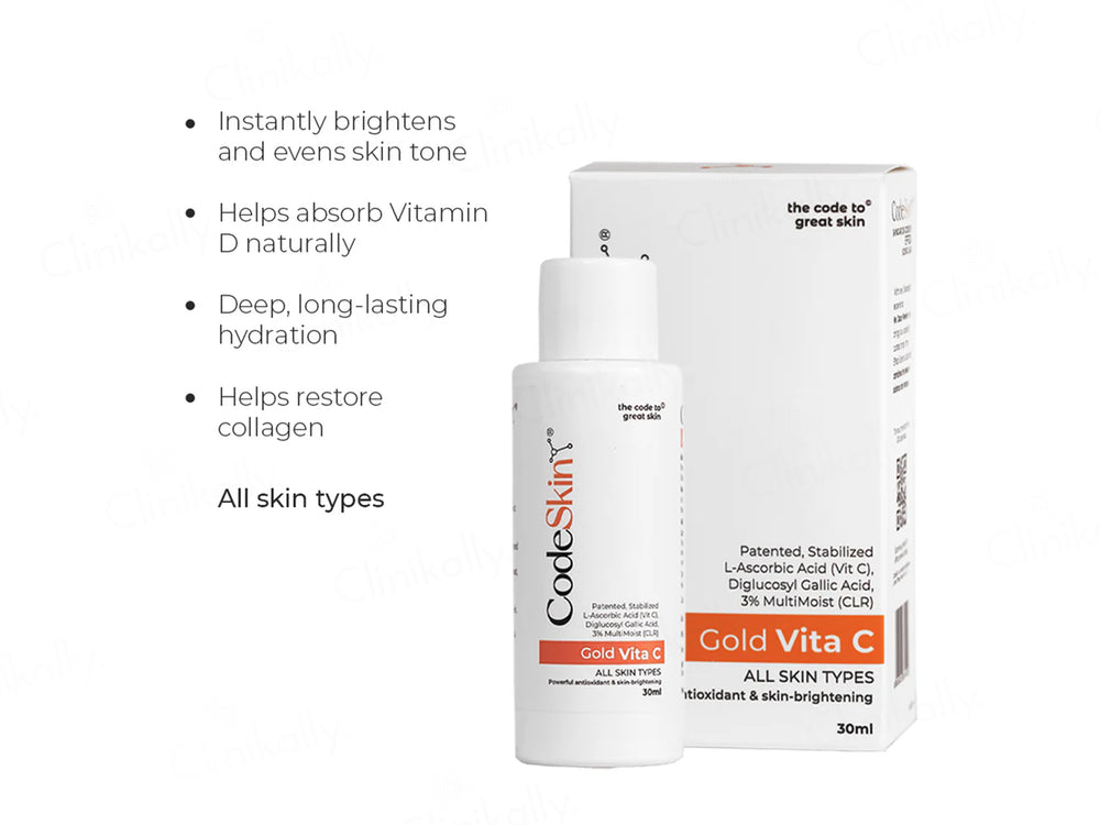 CodeSkin Gold Vita C Face Serum