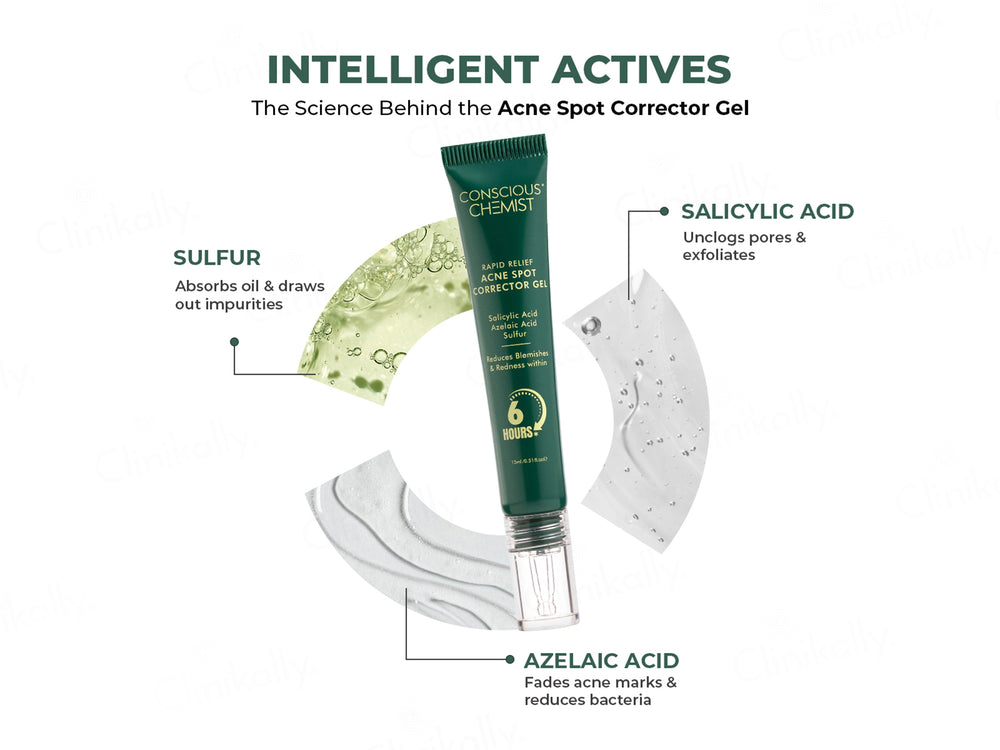 Conscious Chemist Rapid Relief Acne Spot Corrector Gel