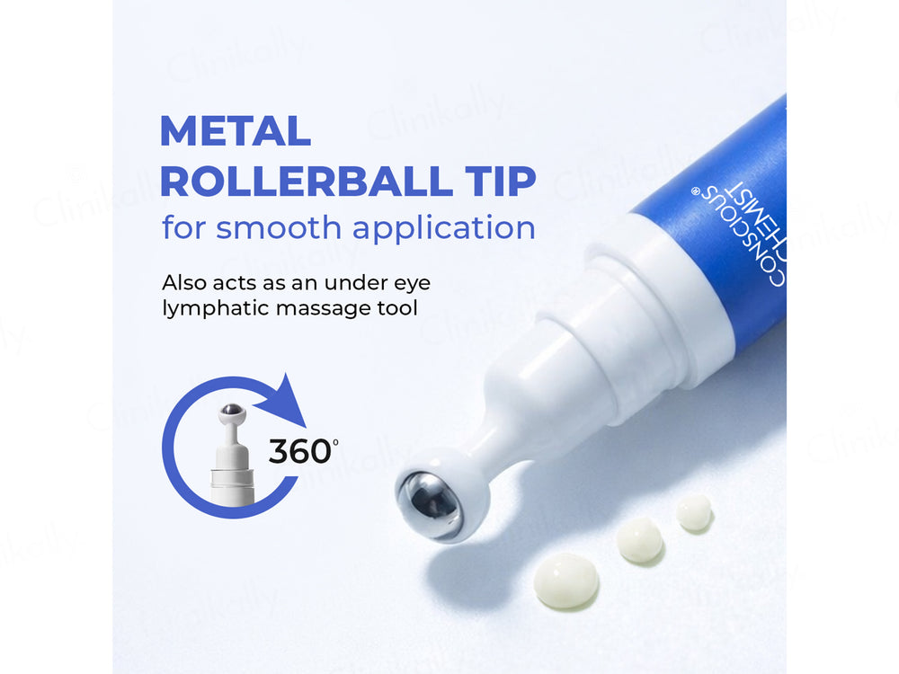 Conscious Chemist Retinol Peptide Eye Contour Treatment