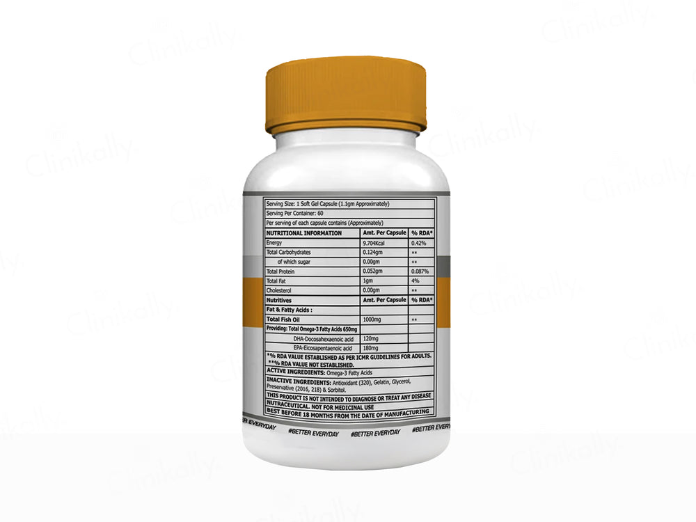 Corebolics Omega-3 Nutraceutical Capsule