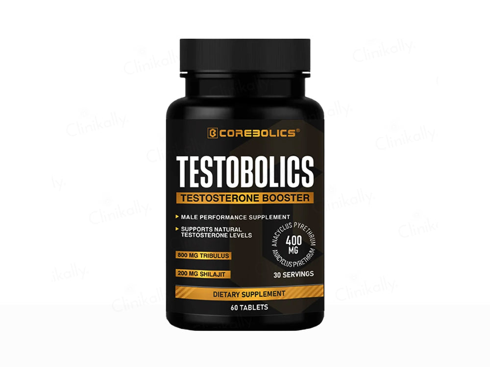 Corebolics Testobolics Testosterone Booster Dietary Supplement Tablet