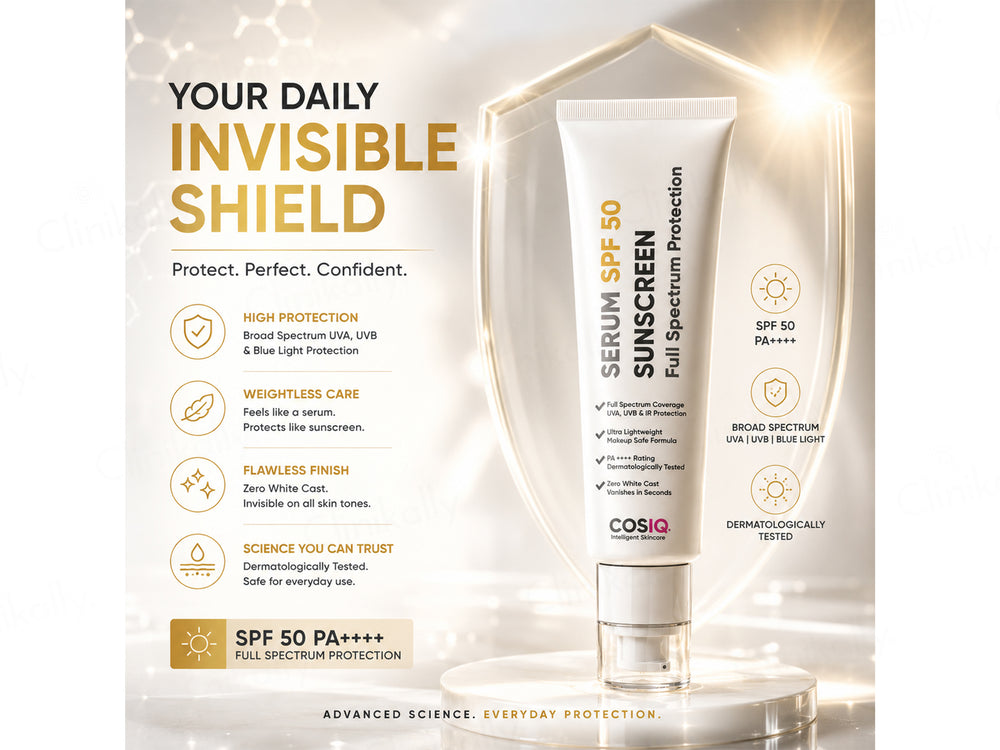 CosIQ Serum Sunscreen SPF 50 PA++++