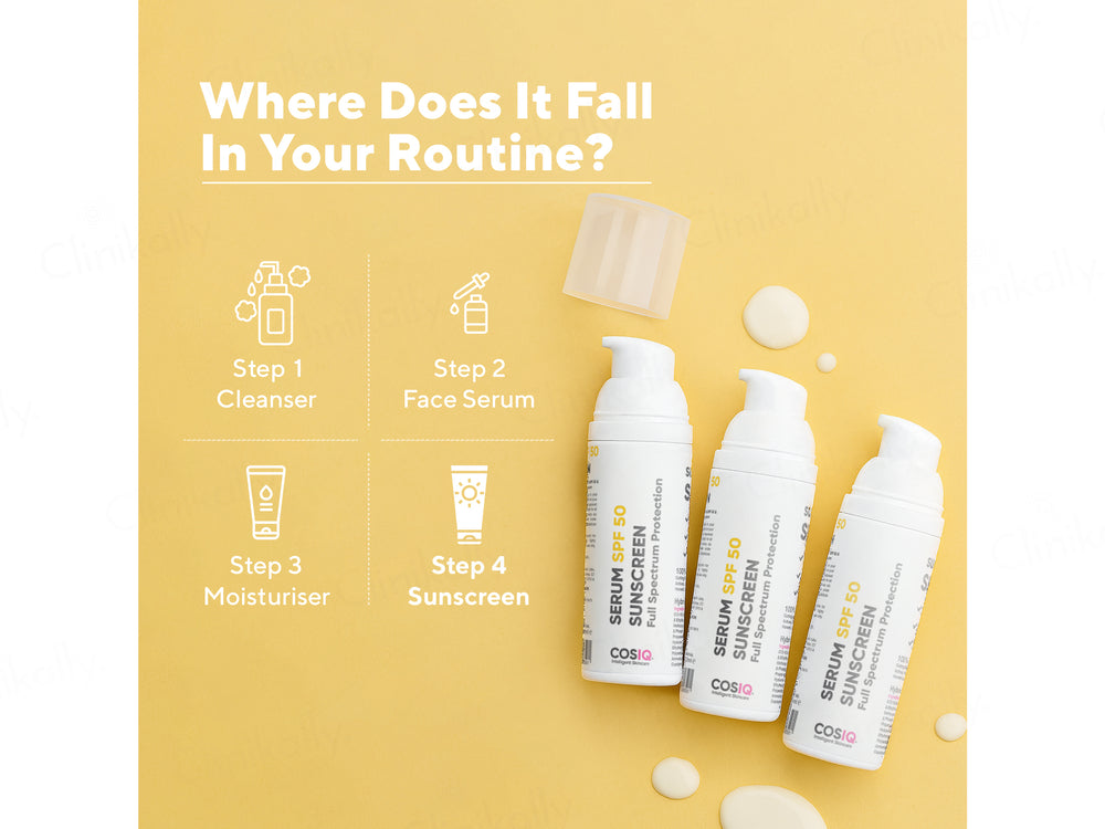 CosIQ Serum Sunscreen SPF 50 PA++++