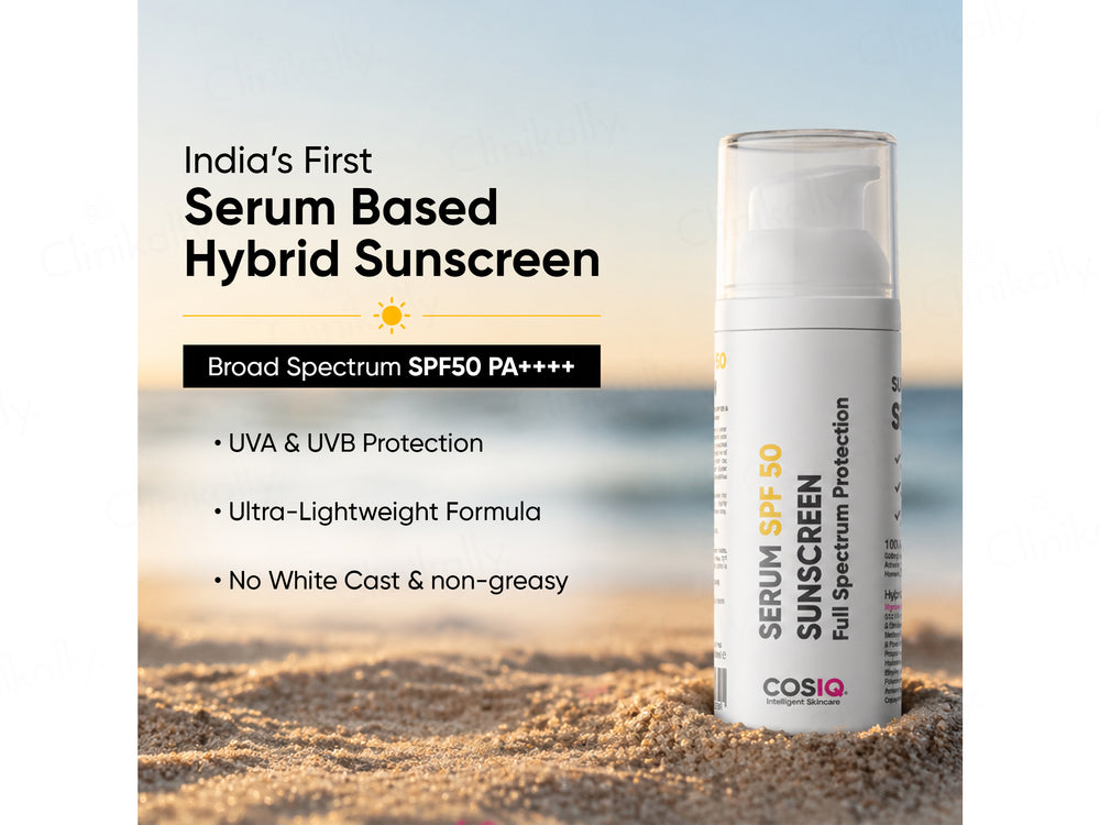 CosIQ Serum Sunscreen SPF 50 PA++++