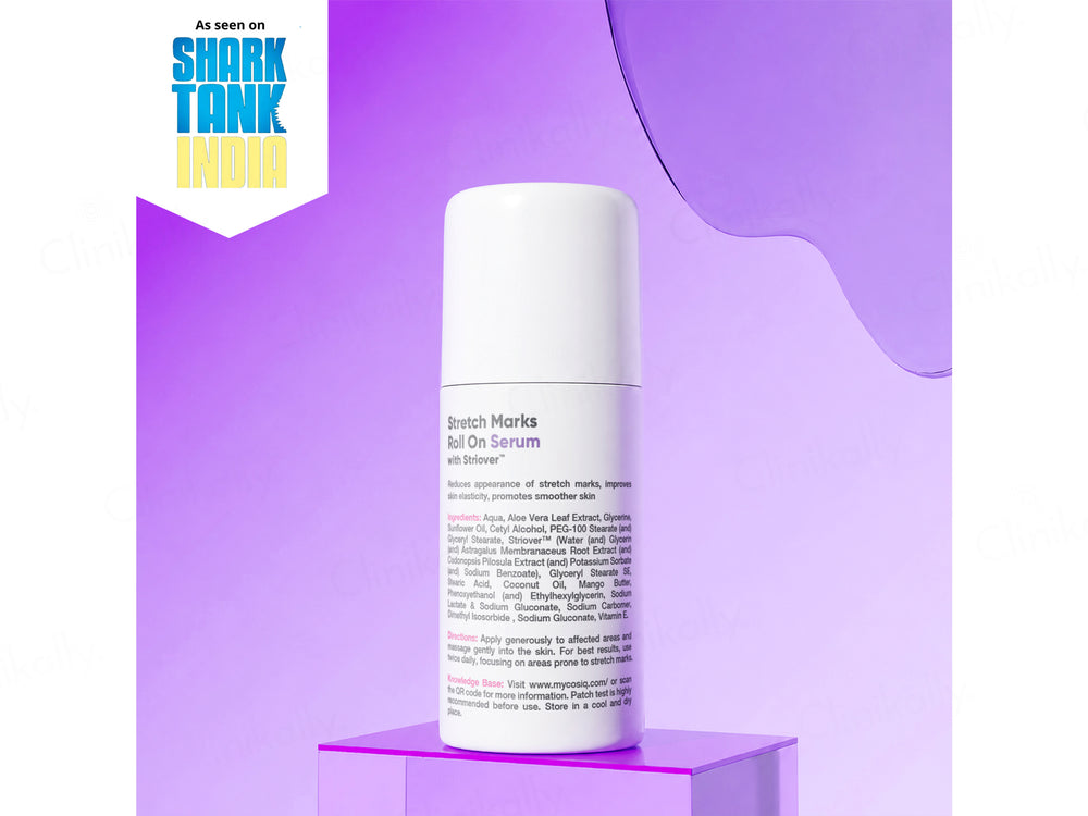 CosIQ Stretch Marks Removal Roll-On Serum With Striover