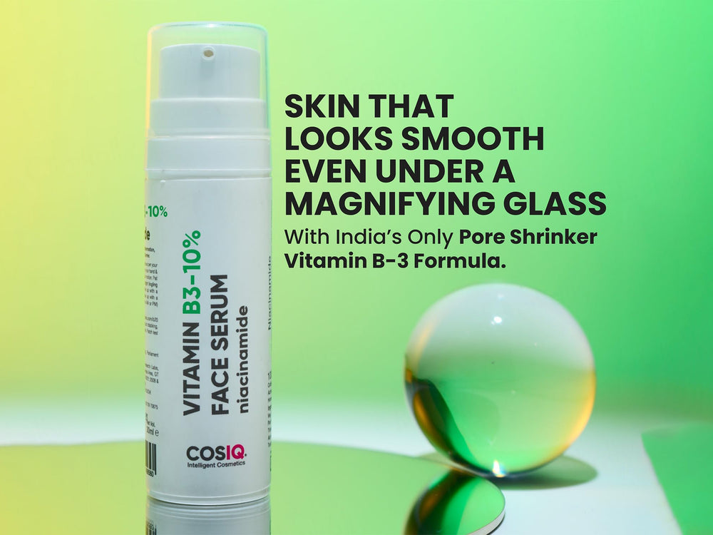 CosIQ Vitamin B3-10% Niacinamide Face Serum