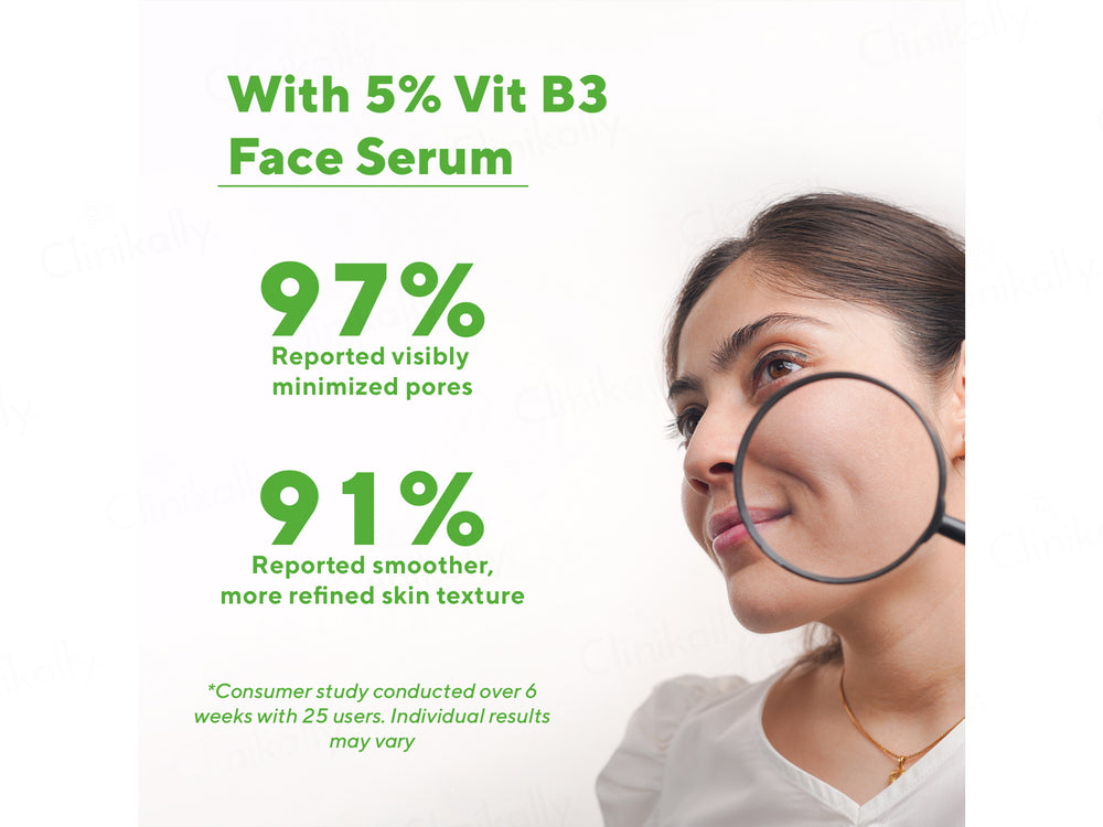 CosIQ Vitamin B3-5% Niacinamide Face Serum