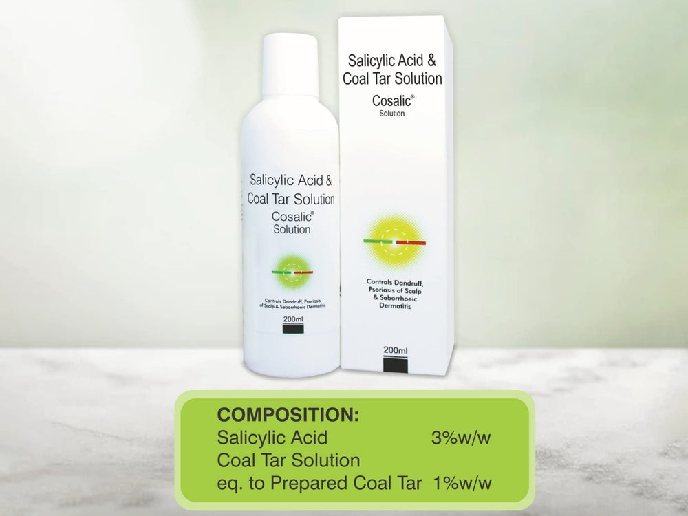 Cosalic Solution With Coal Tar & Salicylic Acid