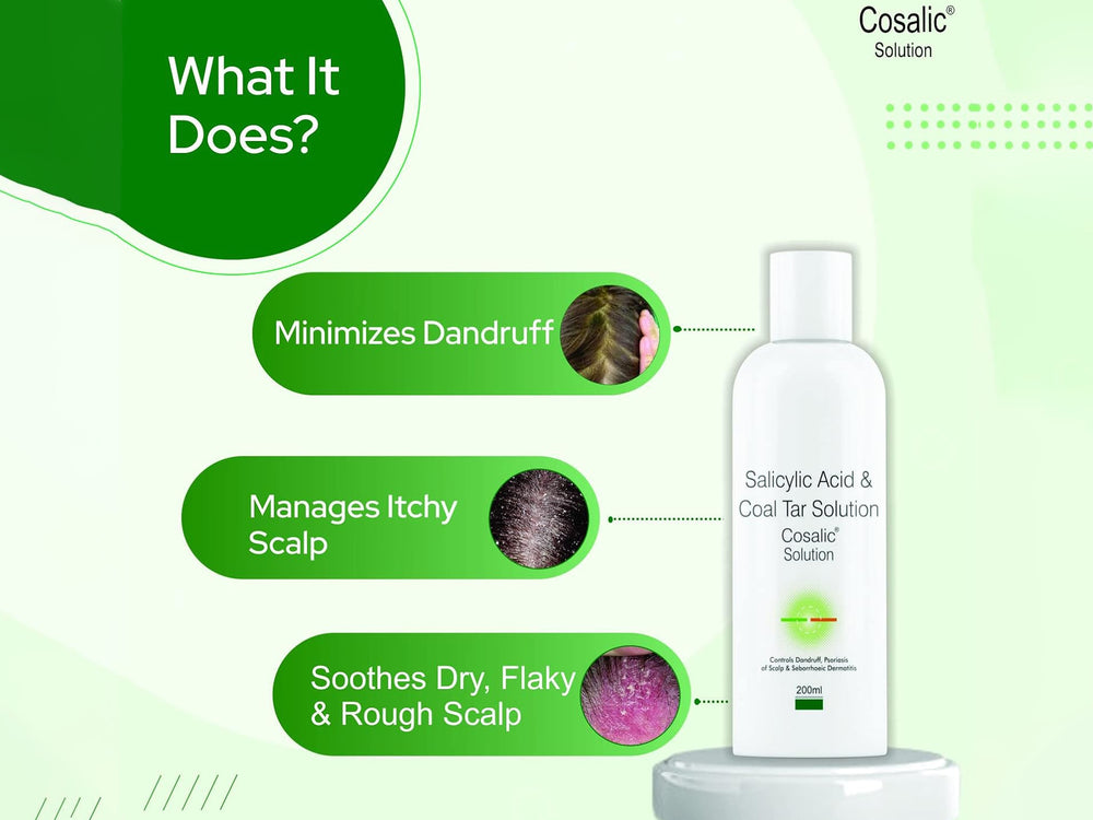 Cosalic Solution With Coal Tar & Salicylic Acid