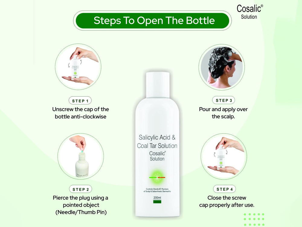 Cosalic Solution With Coal Tar & Salicylic Acid