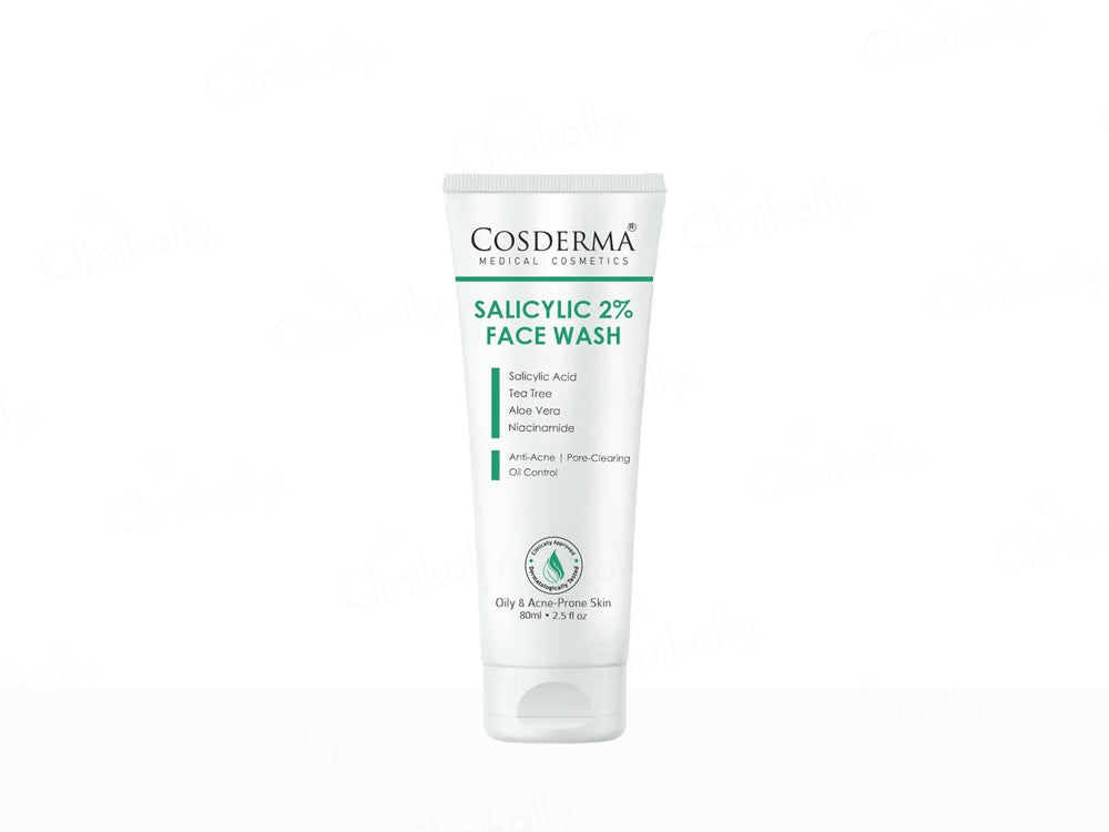 Cosderma 2% Salicylic Acid Pore-Cleansing Anti-Acne Face Wash