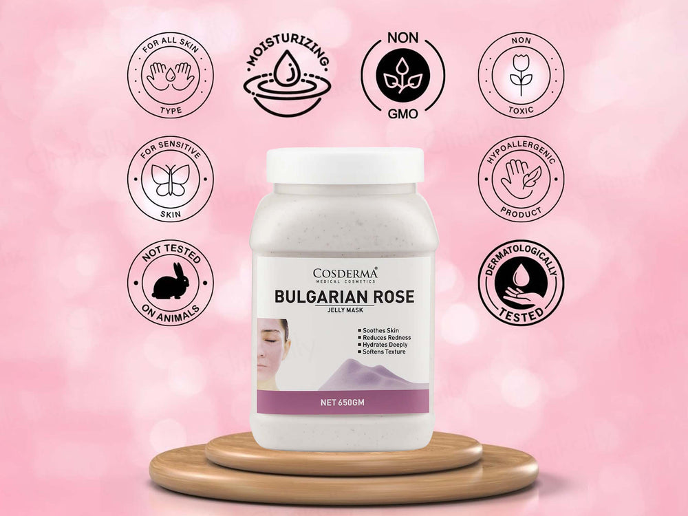 Cosderma Bulgarian Rose Jelly Mask